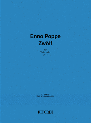 Book cover for Zwölf