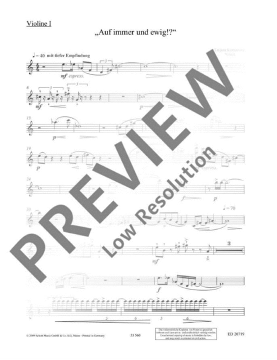 Auf immer und ewig!?... Cello scores gallery preview page 18