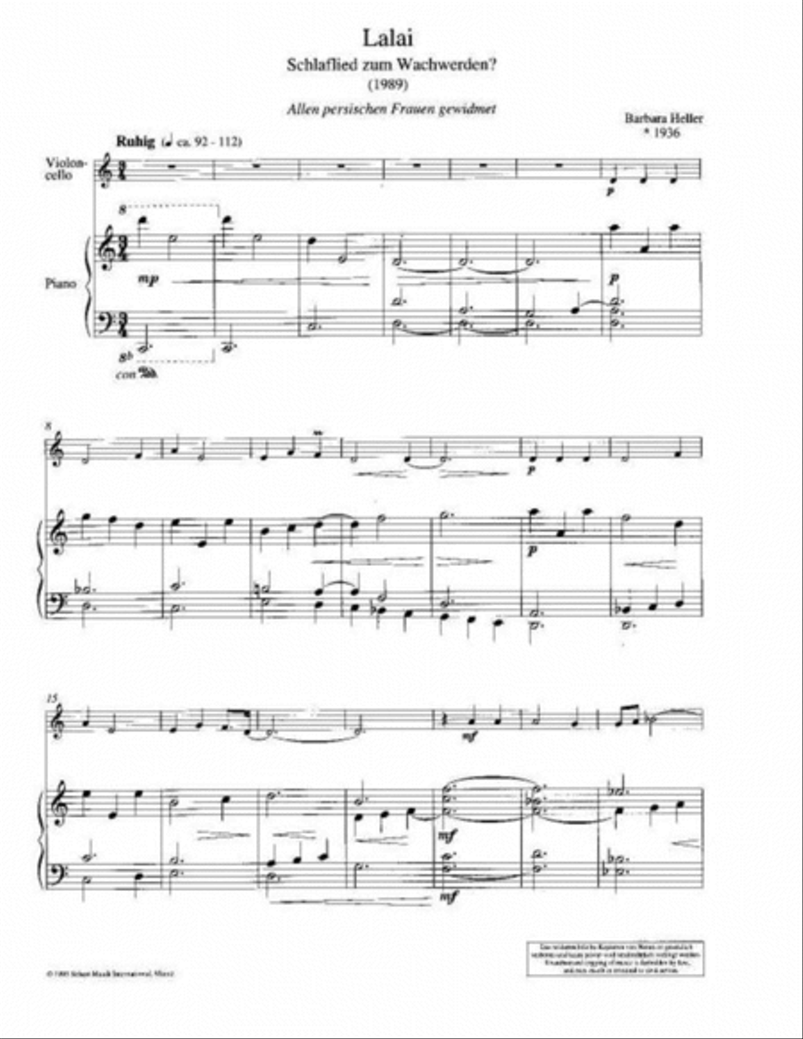 Lalai Piano Accompaniment scores gallery preview page 3