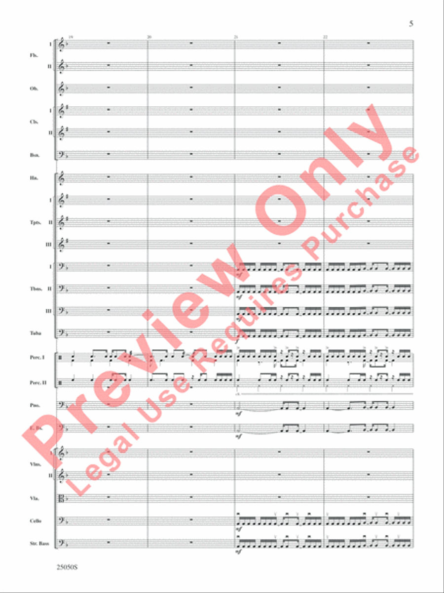 The Children of Sanchez The Children of Sanchez Full Orchestra scores gallery preview page 6