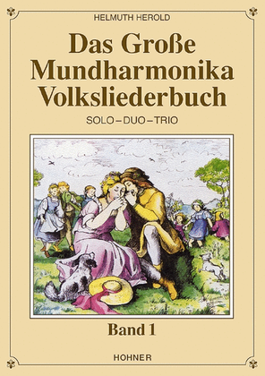Book cover for Das große Mundharmonika Volksliederbuch