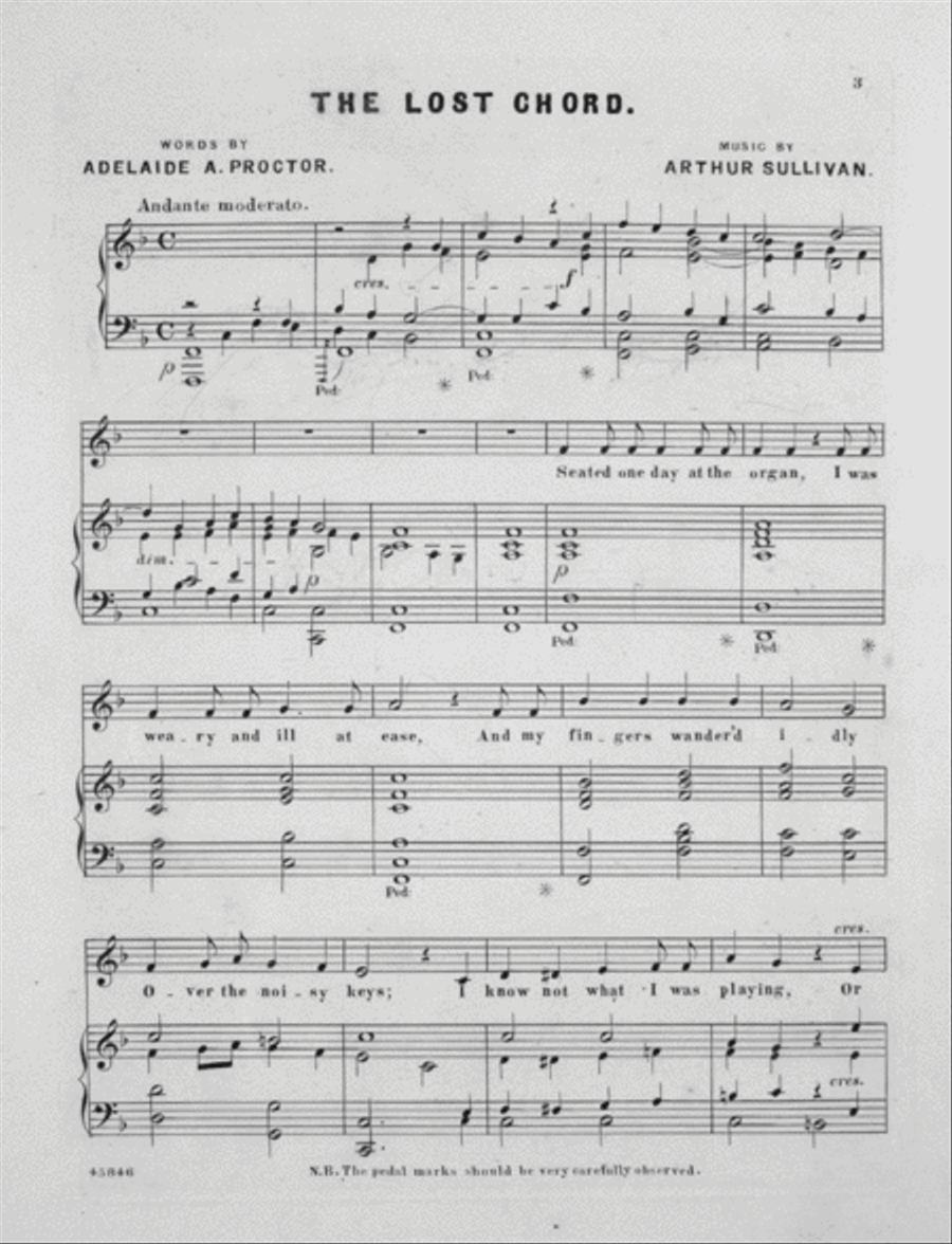 The Lost Chord Voice scores gallery preview page 2