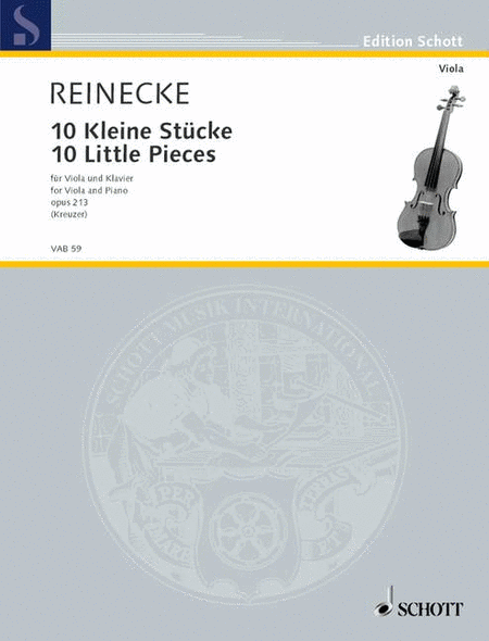 10 Little Pieces, Op. 213 (Piano / Viola)