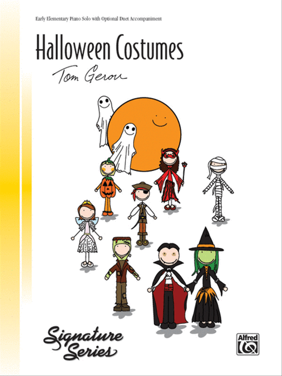 Halloween Costumes Easy Piano scores gallery preview page 1