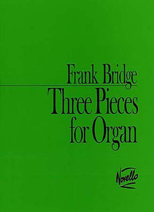 Book cover for 3 Pieces for Organ