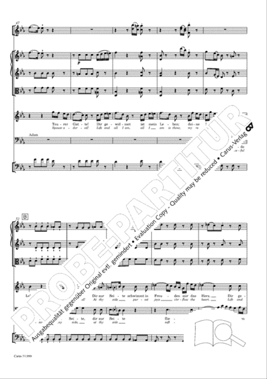 The Creation (Die Schopfung) 4-Part scores gallery preview page 307
