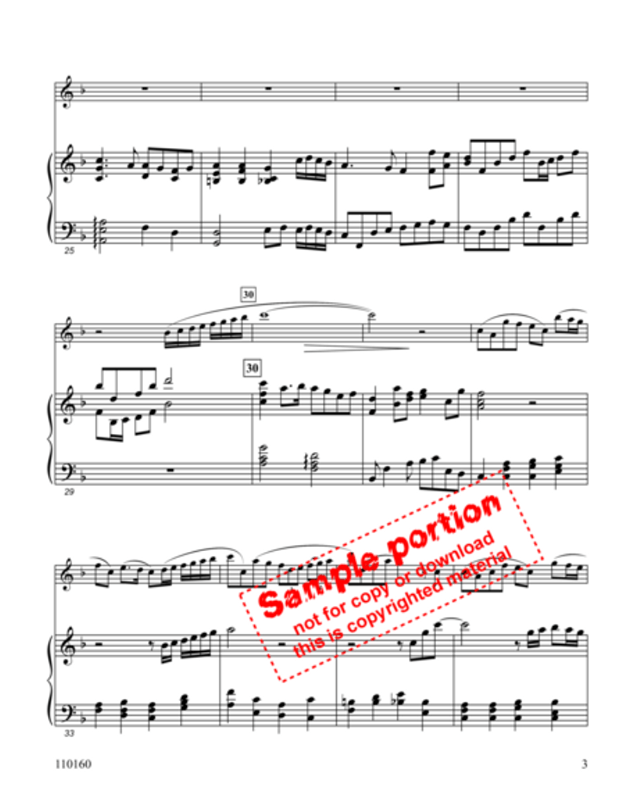 He Leadeth Me He Leadeth Me Flute Solo scores gallery preview page 3