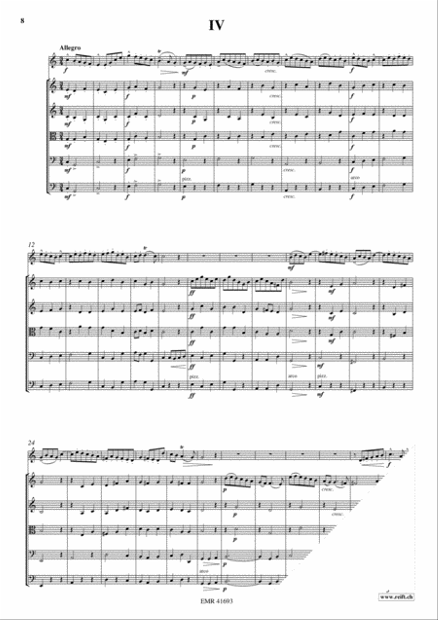 Concerto C Major String Orchestra scores gallery preview page 6