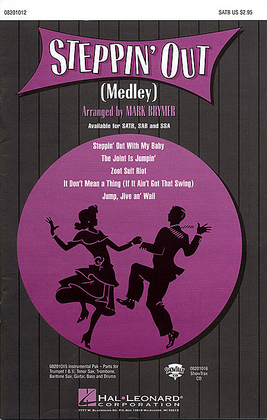 Book cover for Steppin' Out (Medley)