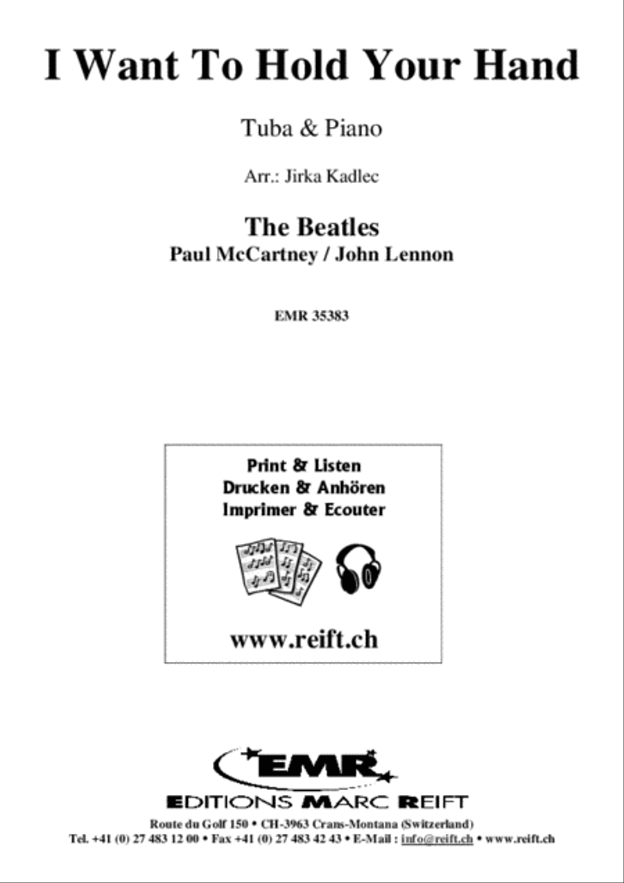 I Want To Hold Your Hand I Want To Hold Your Hand Tuba scores gallery preview page 2