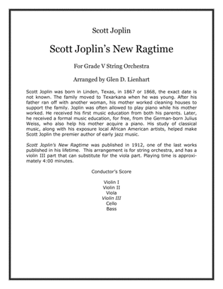 Scott Joplin's New Ragtime