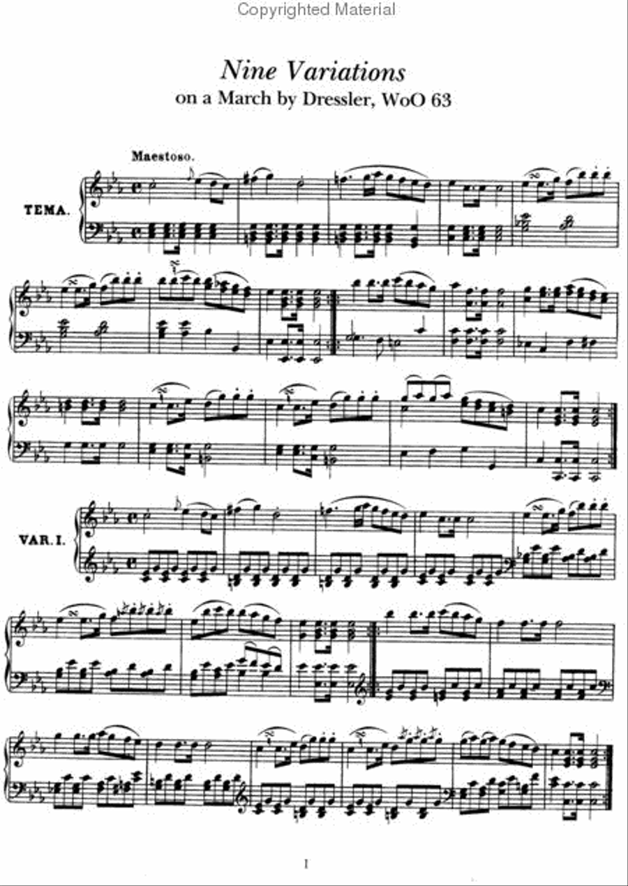 Complete Variations for Solo Piano Piano Solo scores gallery preview page 4