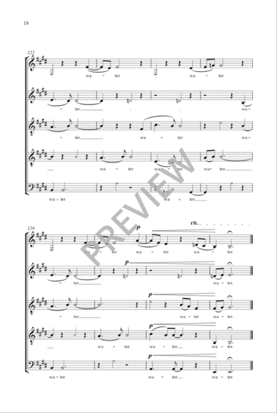 Water Choir scores gallery preview page 19