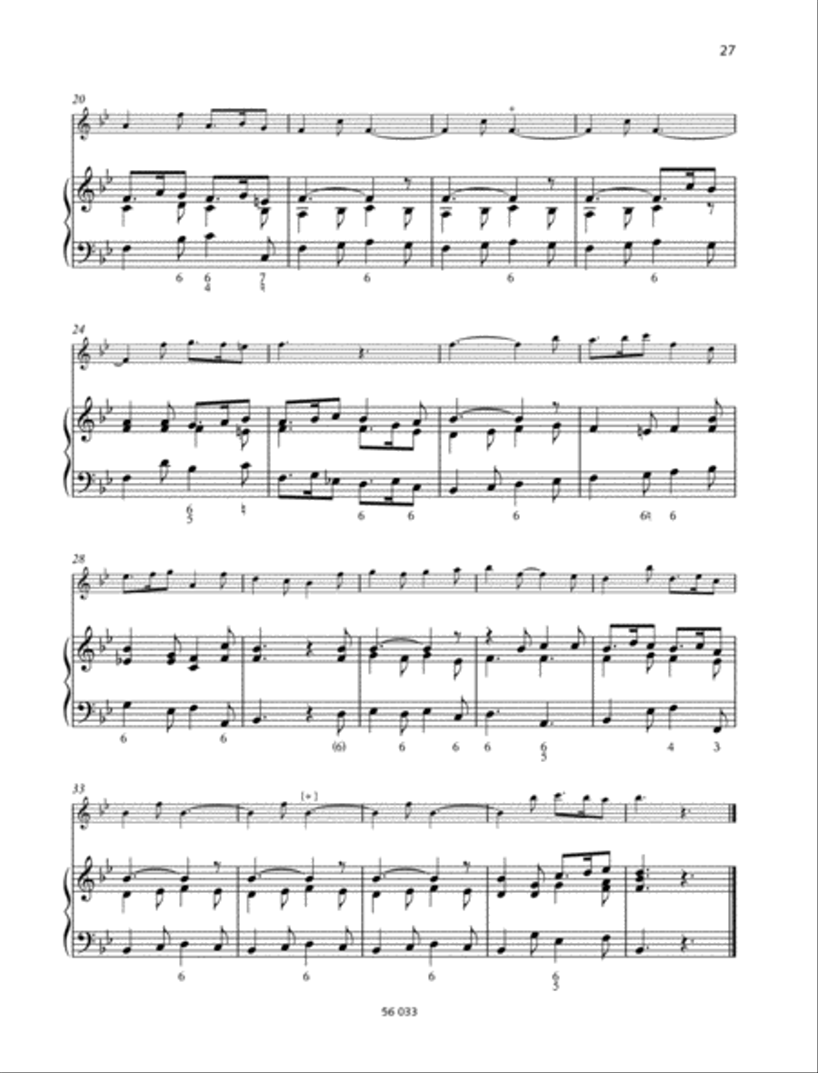 Sonata G minor Sonata G minor Alto Recorder scores gallery preview page 6
