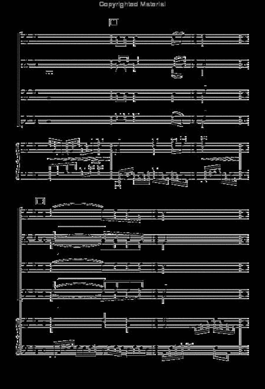 The Moon is Distant from the Sea - SATB Octavo 4-Part scores gallery preview page 6