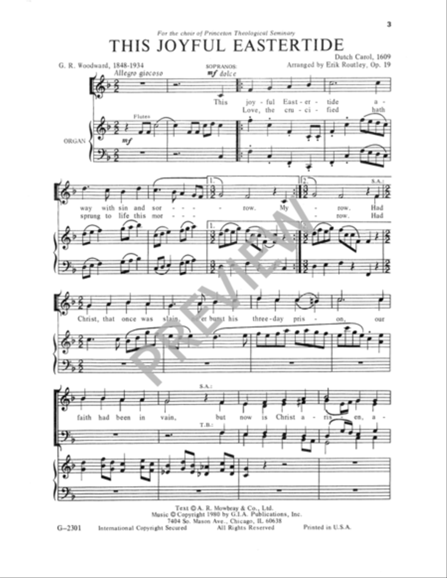 This Joyful Eastertide 4-Part scores gallery preview page 4