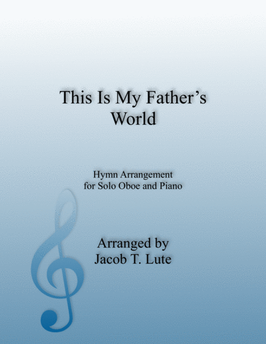 This Is My Father's World - Oboe & Piano image number null