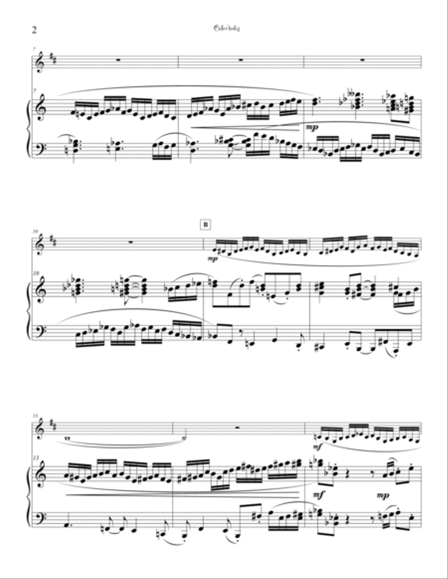 Color'tudes Bass Clarinet scores gallery preview page 3