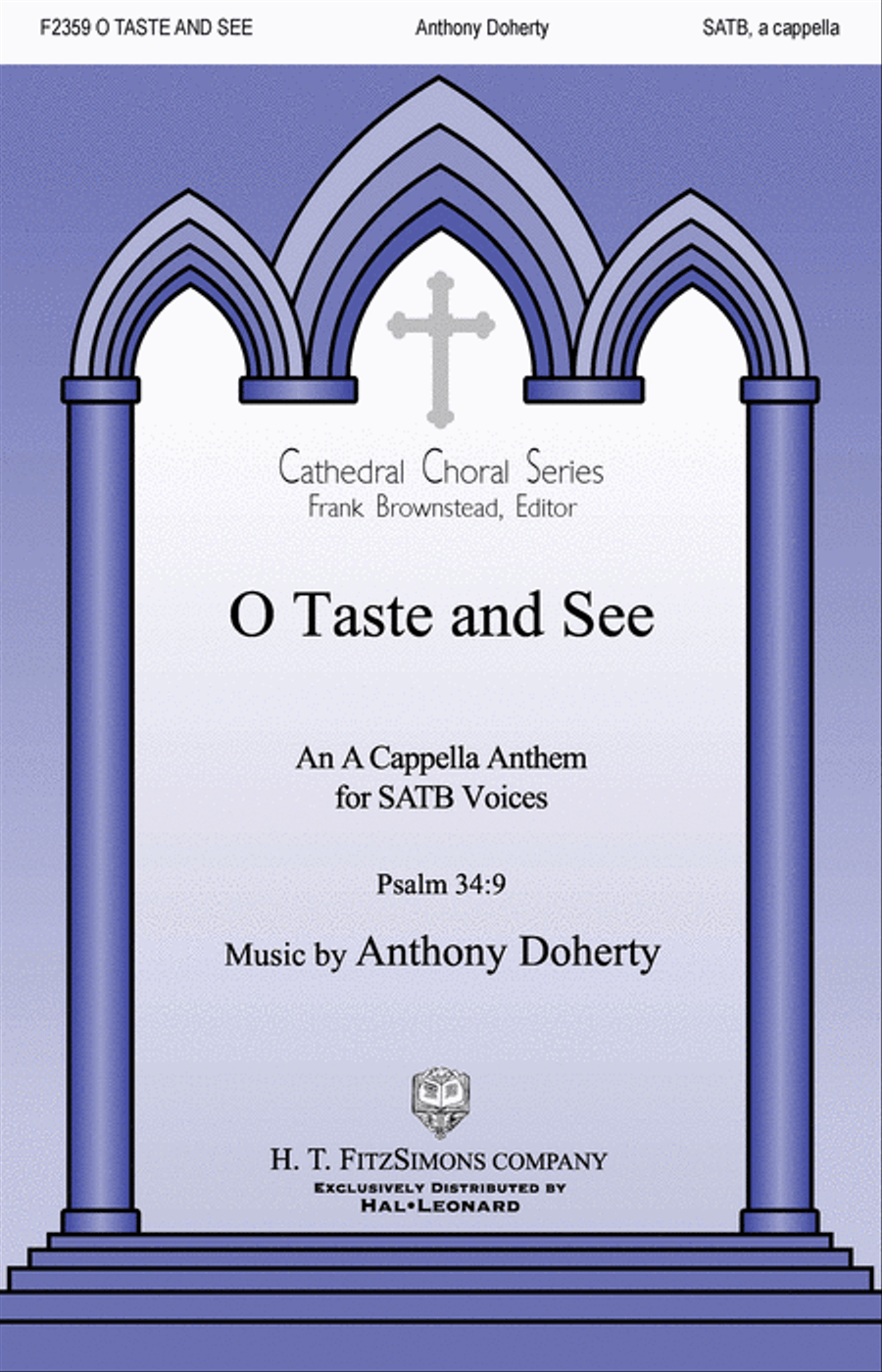 O Taste and See O Taste and See 4-Part scores gallery preview page 1