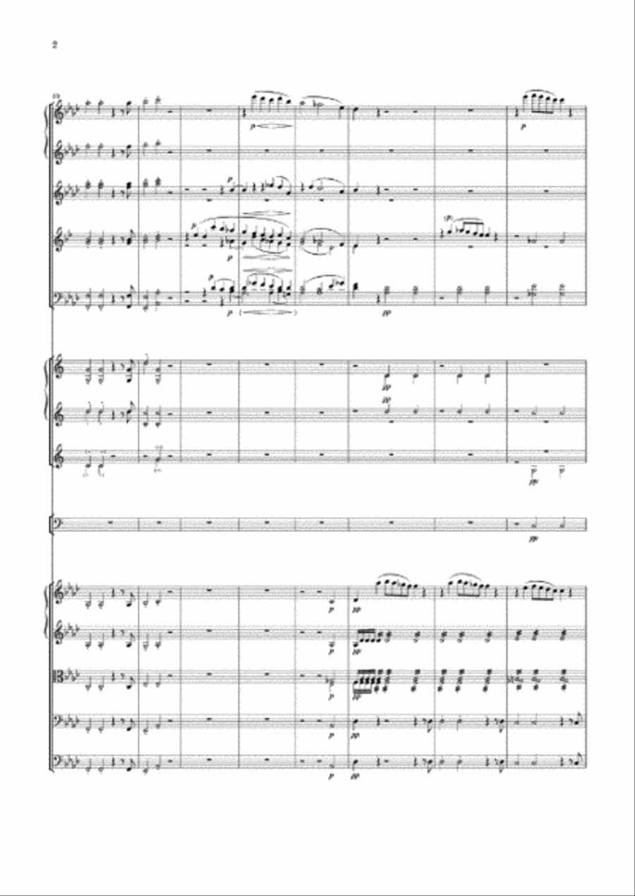 “Egmont” Overture Op. 84 Orchestra scores gallery preview page 3