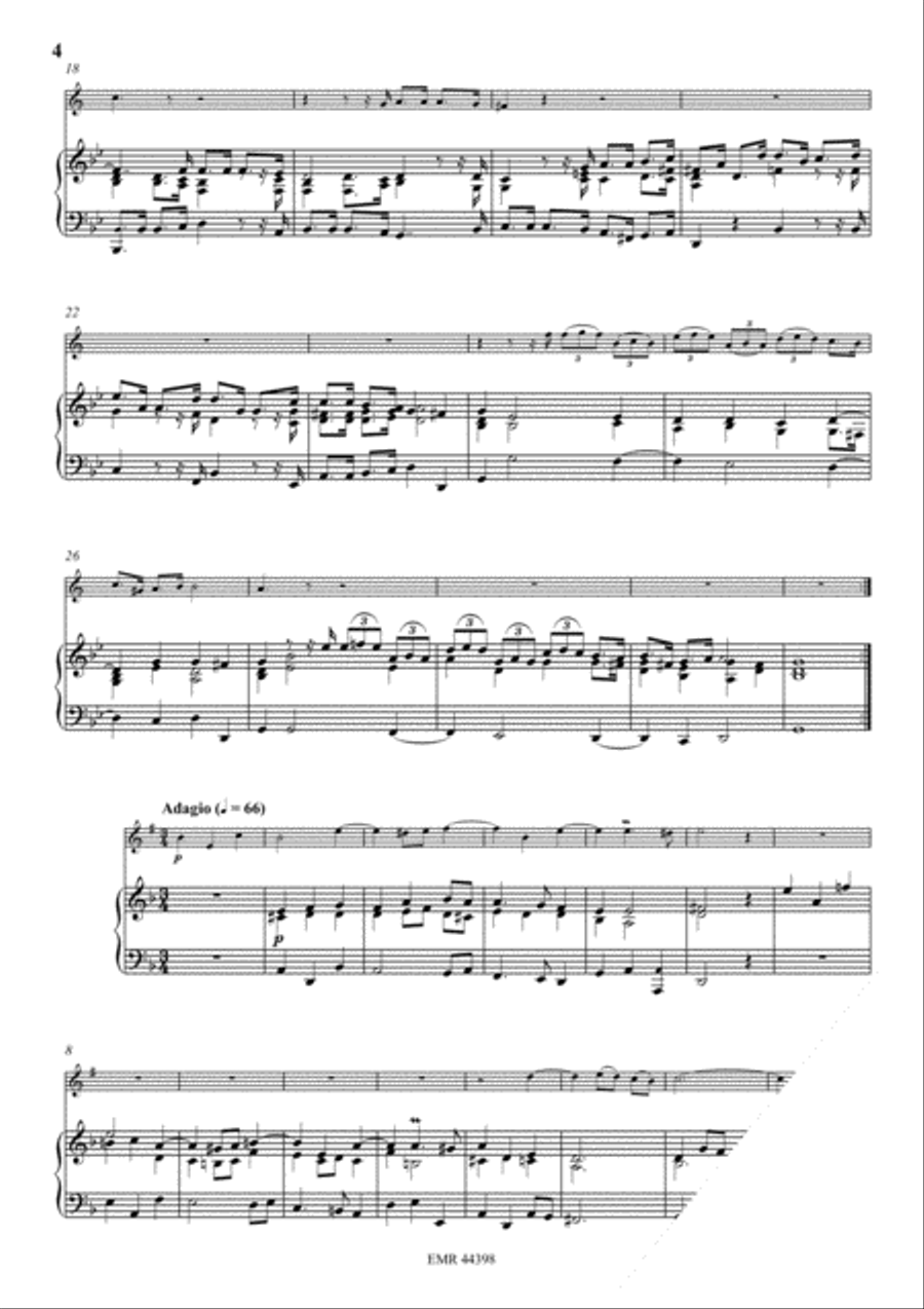 Sonate G Minor Sonate G Minor Euphonium scores gallery preview page 4