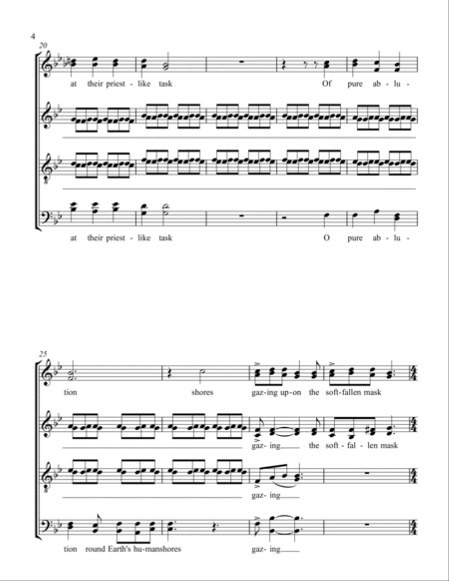 Bright Star Bright Star Divisi scores gallery preview page 3