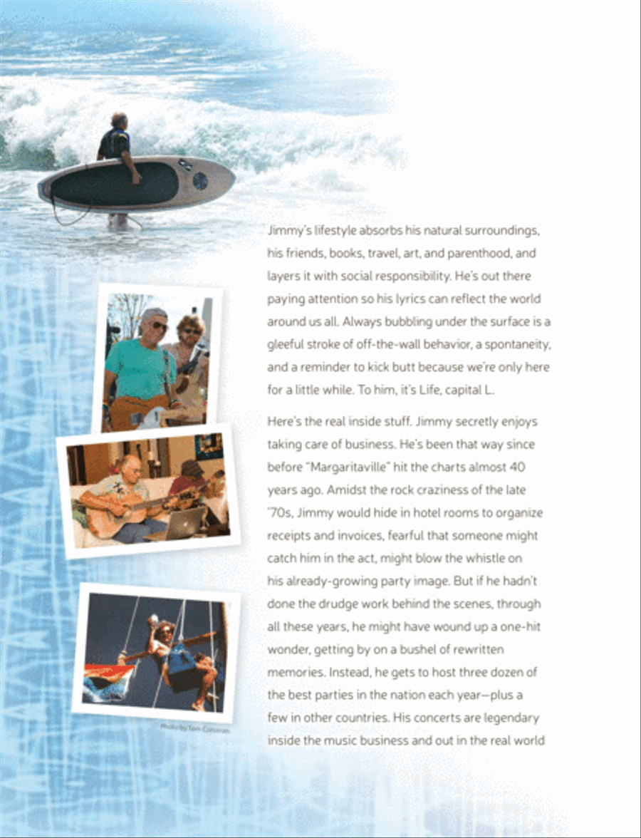 Jimmy Buffett -- Songs from a Sailor Electric Guitar scores gallery preview page 6