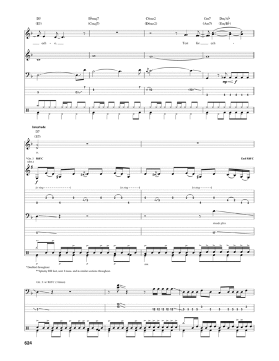 Test For Echo Test For Echo Bass Voice scores gallery preview page 3
