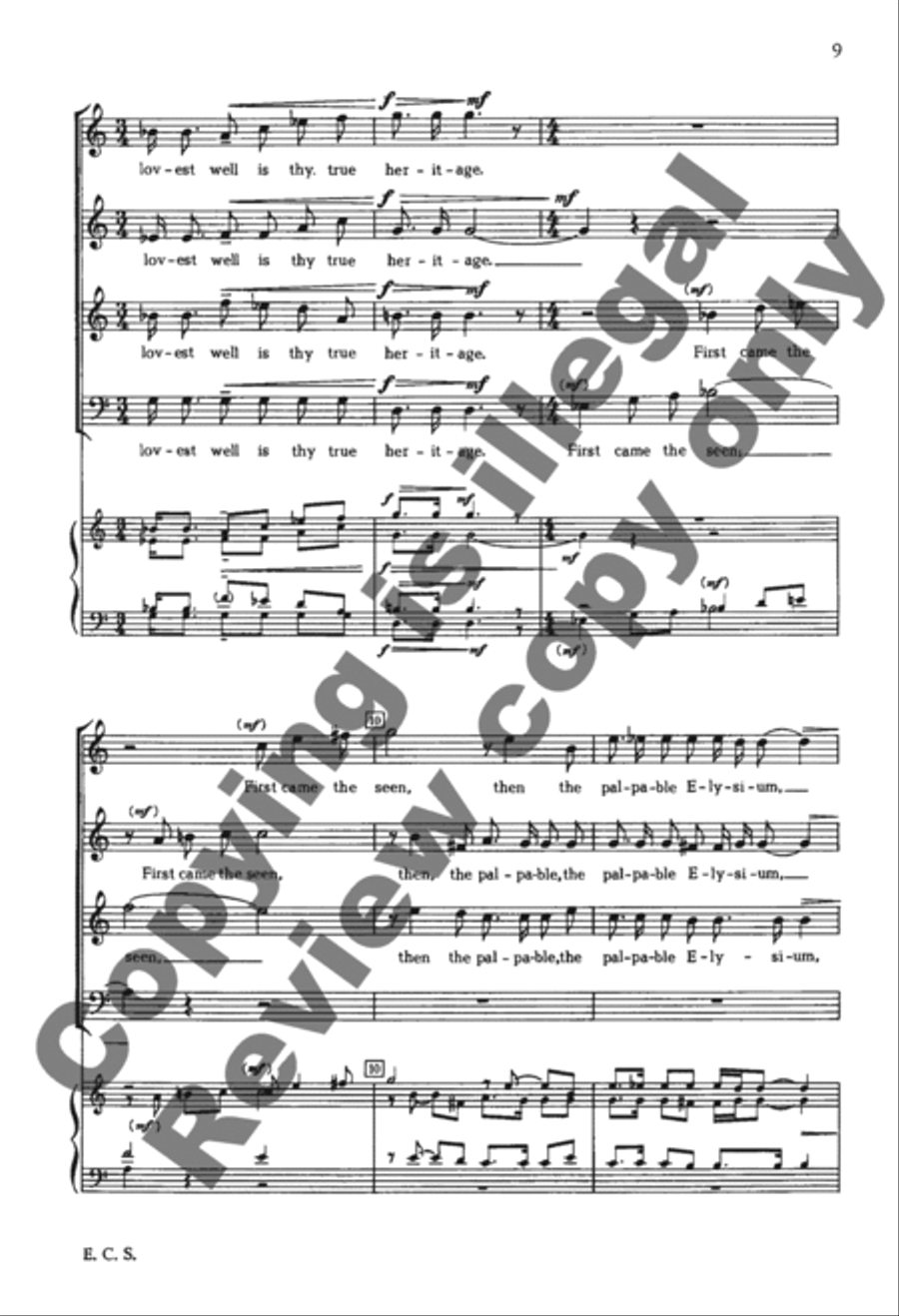 Threnos 4-Part scores gallery preview page 19