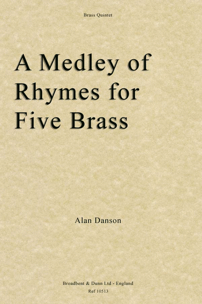 A Medley of Rhymes for Five Brass