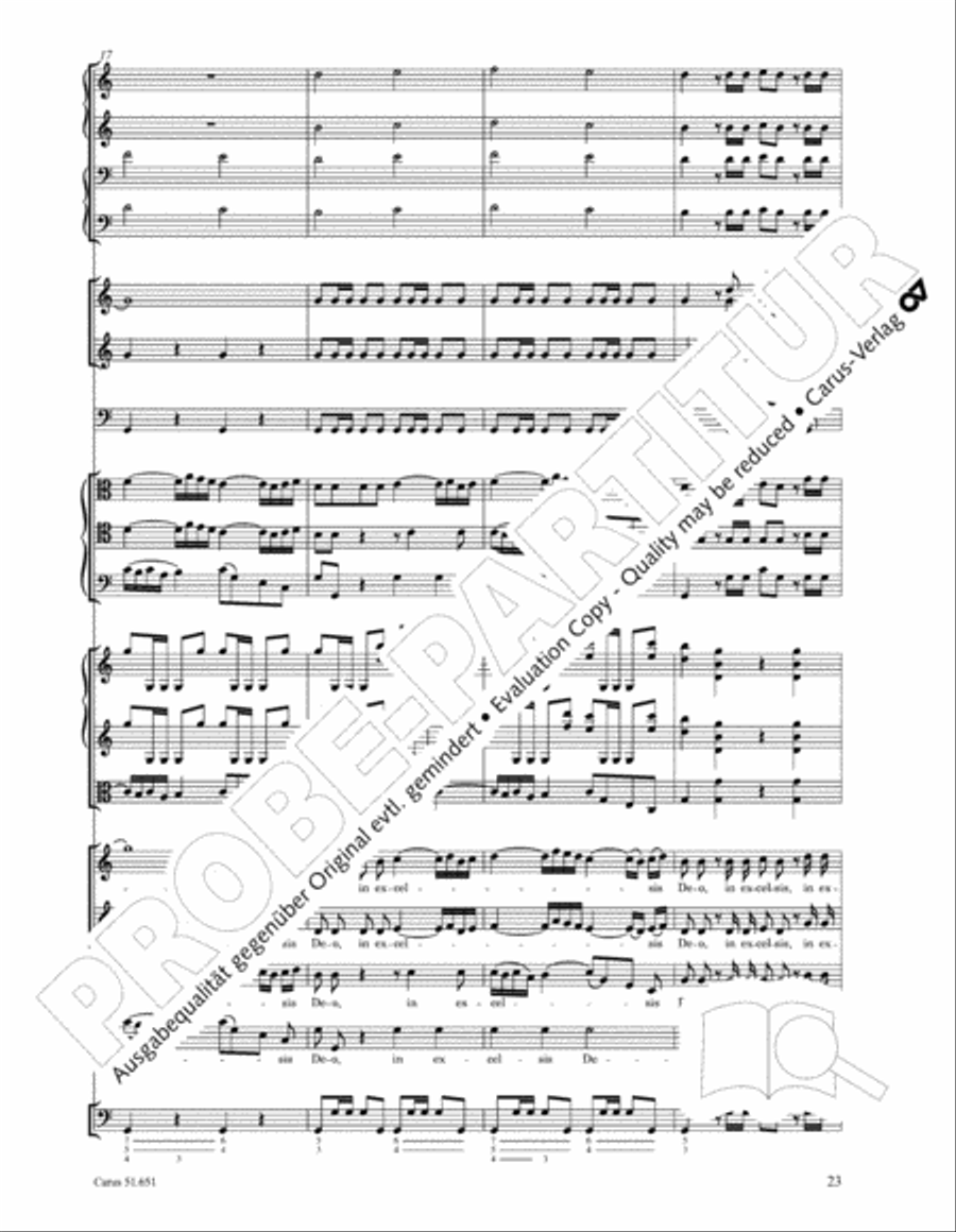 C Minor Mass, K. 427 (Missa in c KV 427) 4-Part scores gallery preview page 39