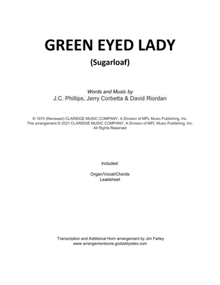 Green-eyed Lady