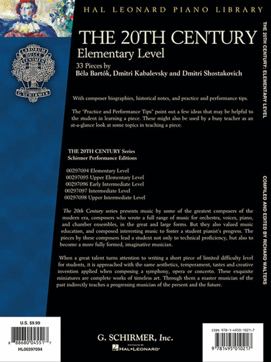 The 20th Century - Elementary Level Piano Solo scores gallery preview page 2