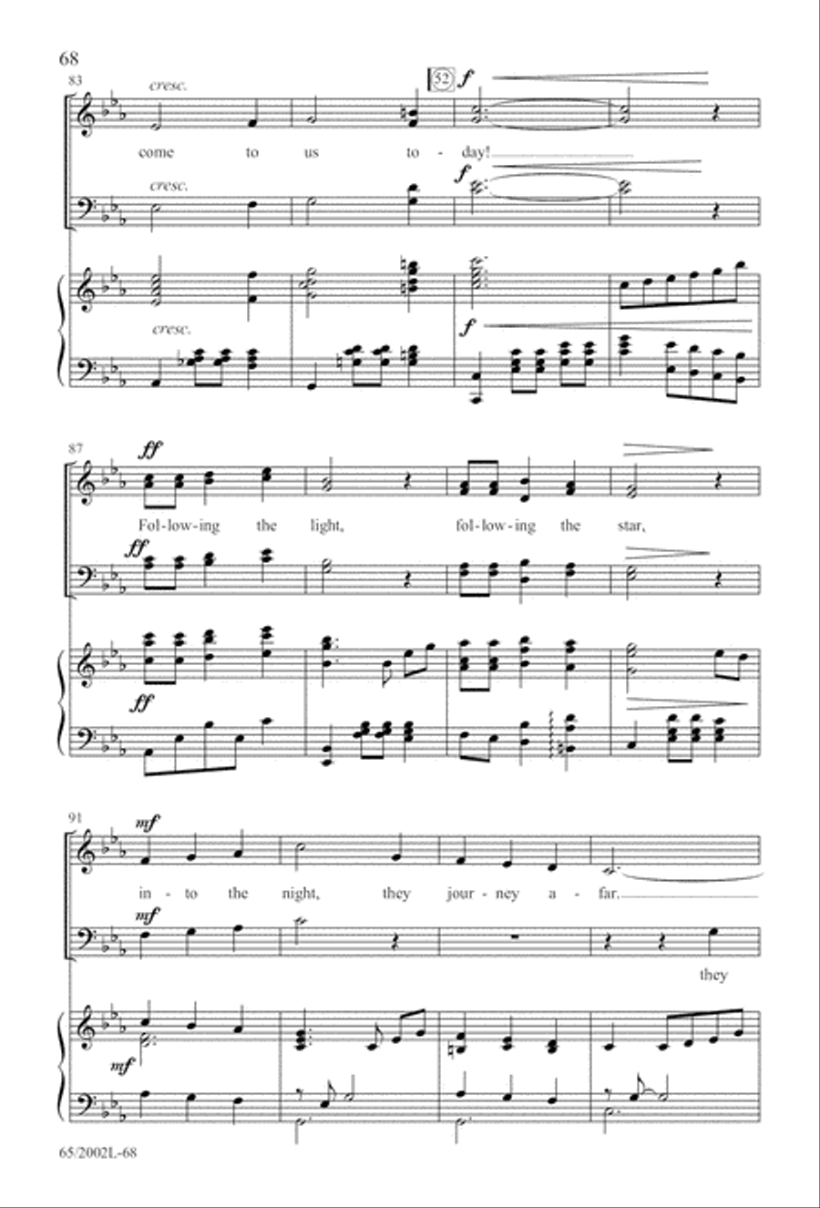 And This Shall Be a Sign And This Shall Be a Sign 4-Part scores gallery preview page 69