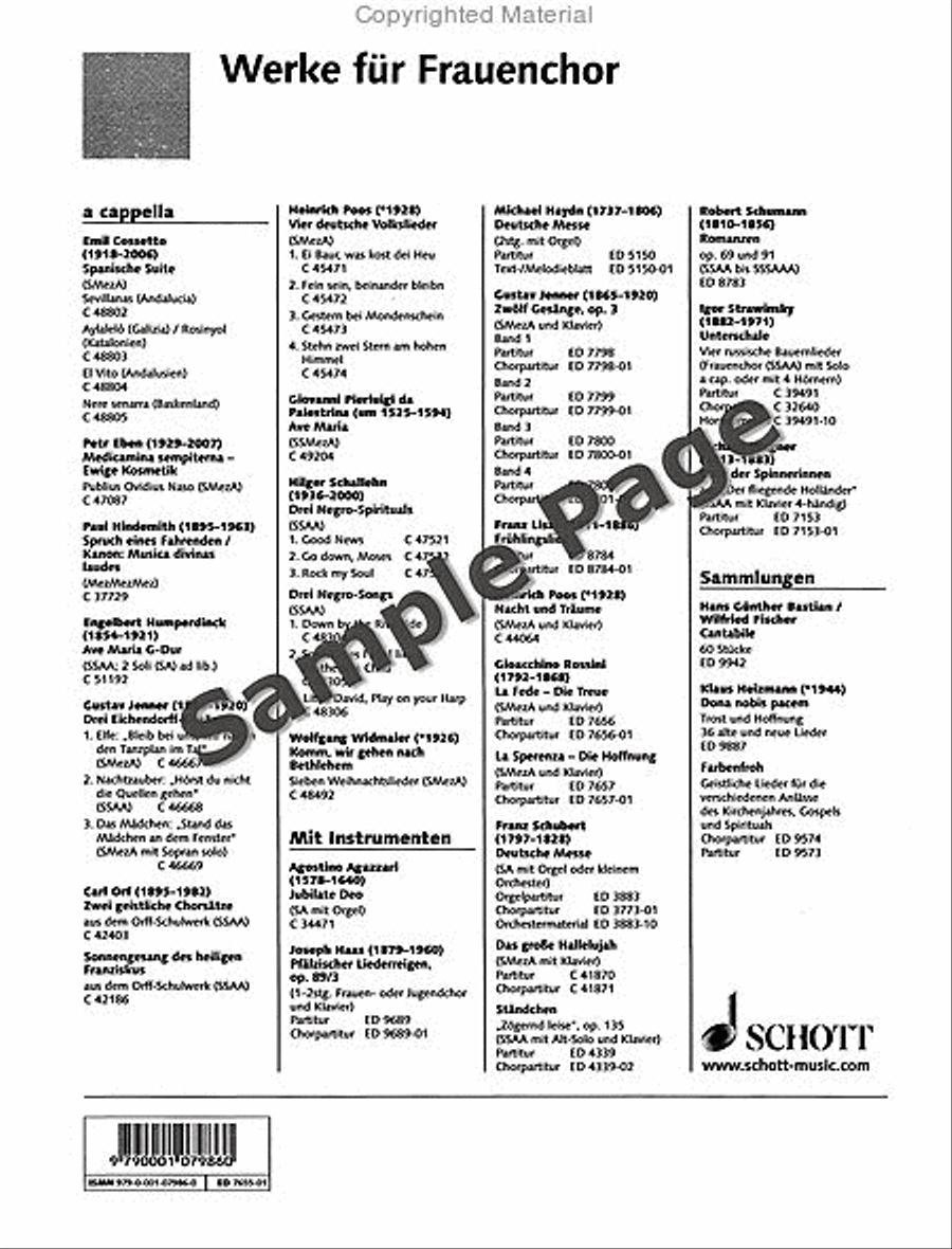 La Carita SSA scores gallery preview page 9