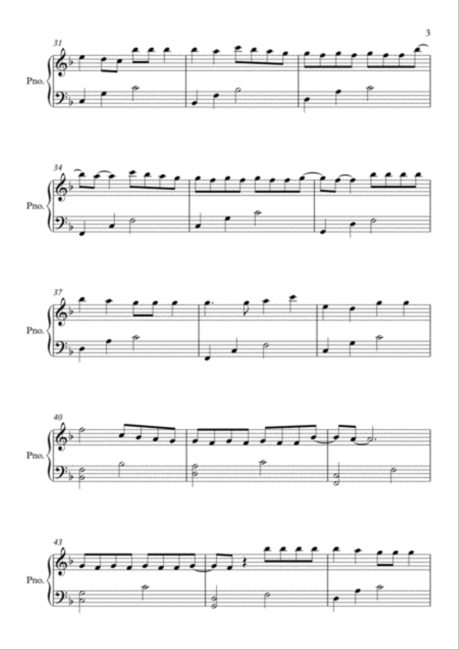 Without Me Without Me Easy Piano scores gallery preview page 3