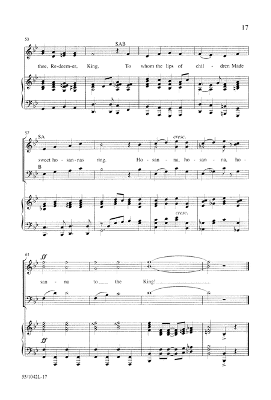 No Greater Love 3-Part scores gallery preview page 19