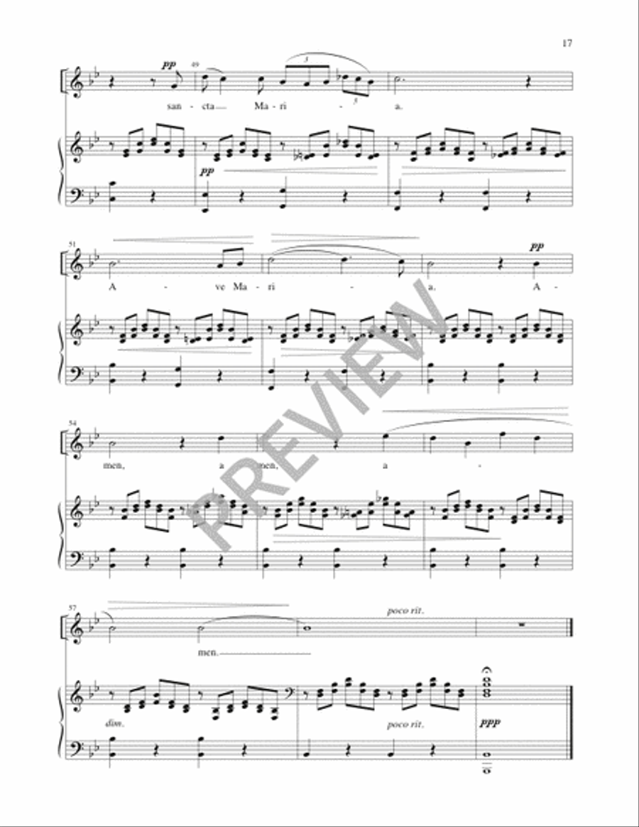 Blest Are Those Who Love You - Volume 2, Solos and Duets Sacred scores gallery preview page 19