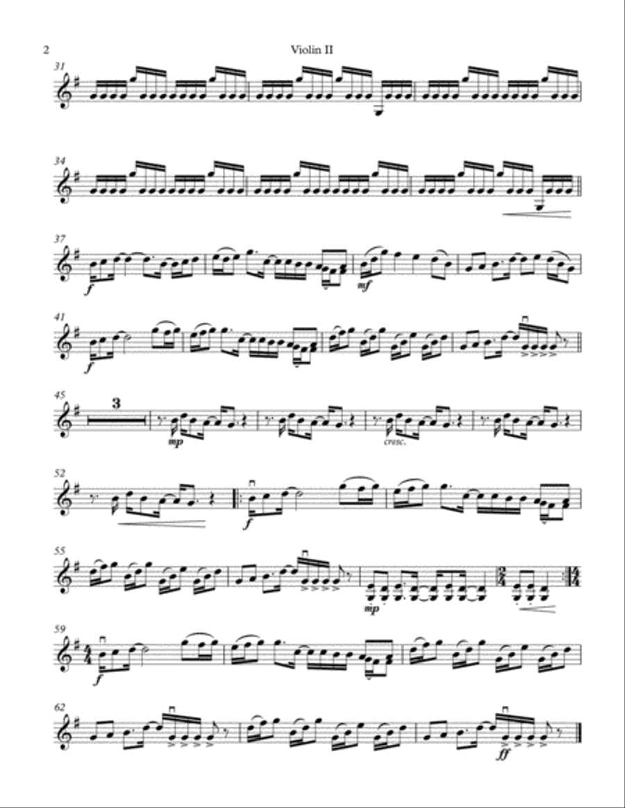 I Want You Back String Quartet scores gallery preview page 4