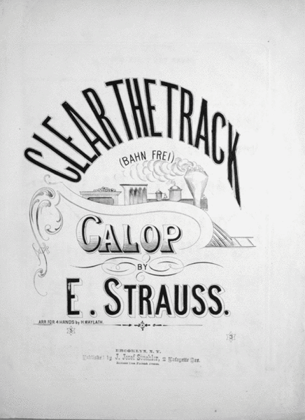Clear the Track (Bahn Frei). Galop