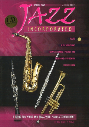 Jazz Incorporated Book 2 Book/CD Fl/Pno
