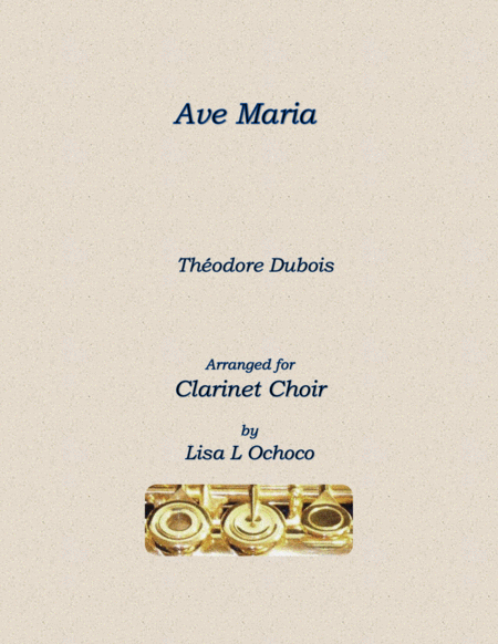 Ave Maria for Clarinet Choir image number null