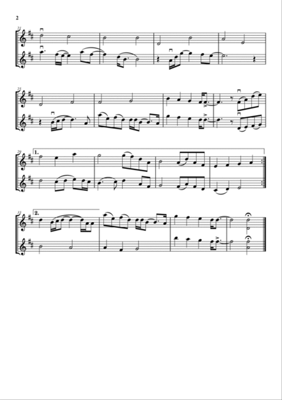 Can You Feel The Love Tonight String Duet scores gallery preview page 3