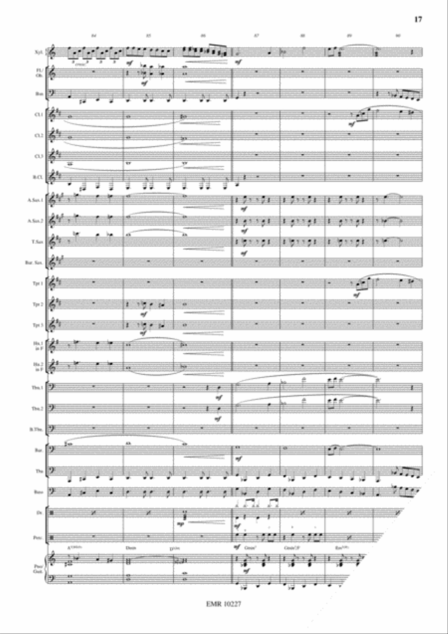 Swingair Bumble Bee Swingair Bumble Bee Concert Band scores gallery preview page 18