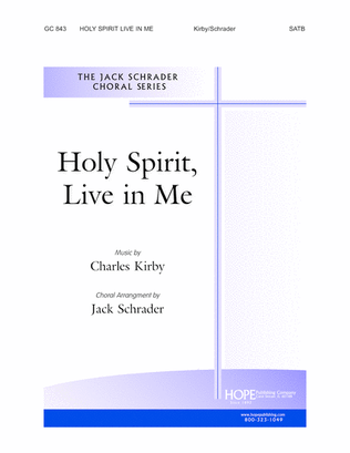 Book cover for Holy Spirit Live in Me