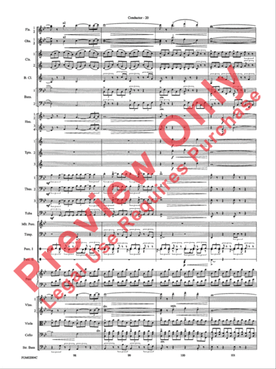 Band of Brothers Full Orchestra scores gallery preview page 23