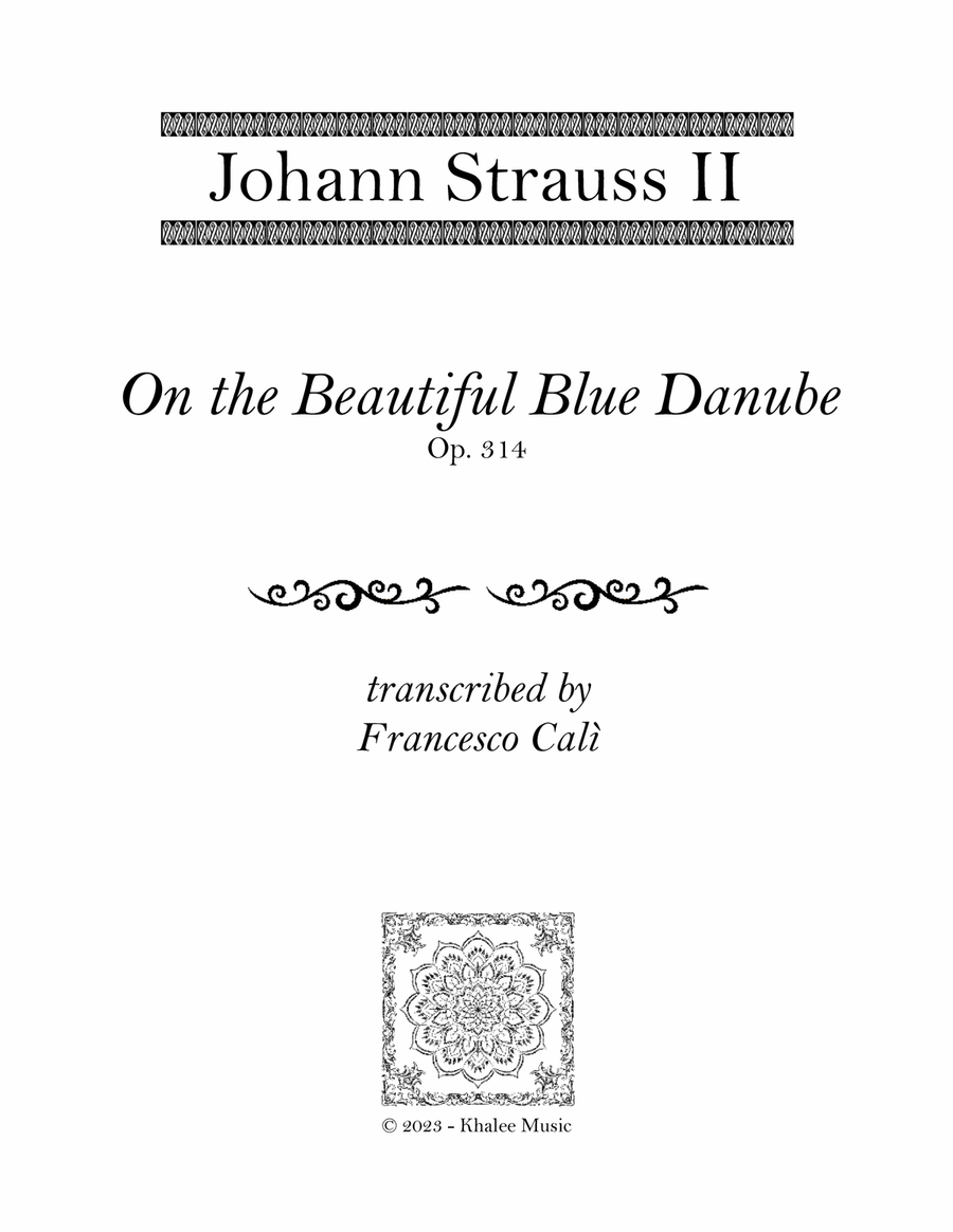 On the Beautiful Blue Danube Piano scores gallery preview page 2