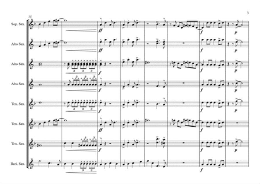 Big Spender Small Ensemble scores gallery preview page 3
