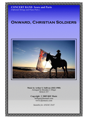 Book cover for Onward Christian Soldiers Concert Band Score and Parts PDF