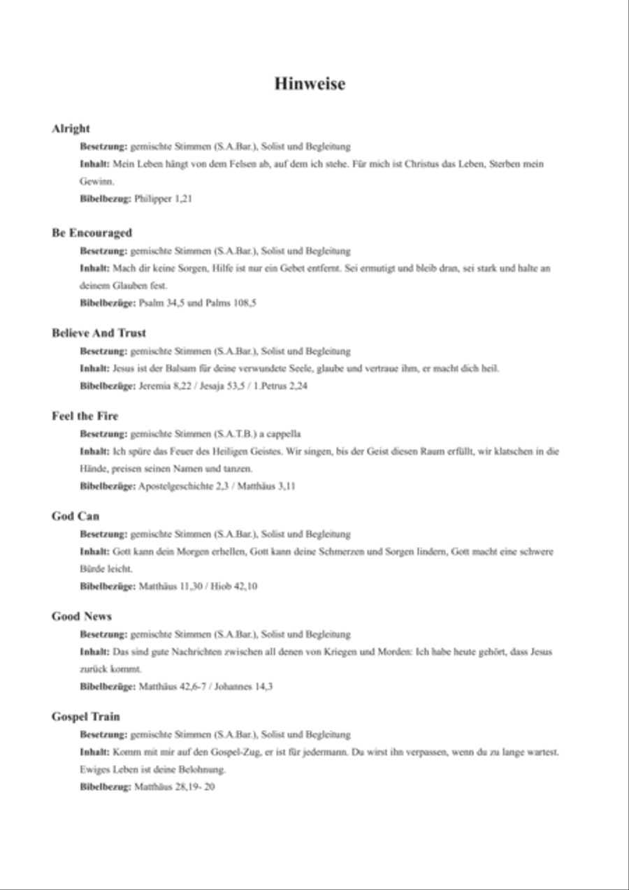 Be Encouraged 4-Part scores gallery preview page 12
